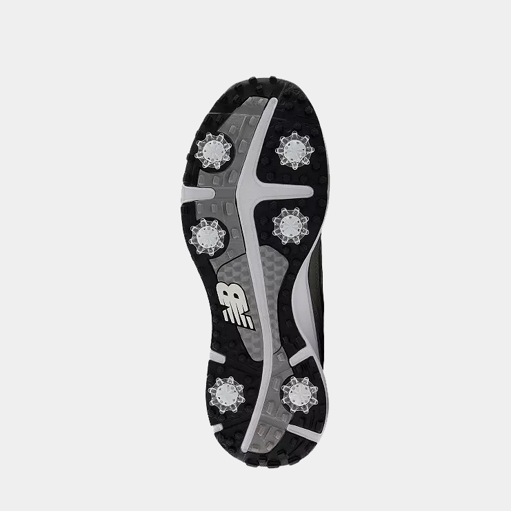 New Balance Golf 1982 Golf shoes outsole showing cleated design and traction pattern in black, white, and gray.