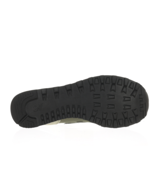 New Balance 515 v3 shoe outsole in black rubber featuring durable traction pattern, bottom view.