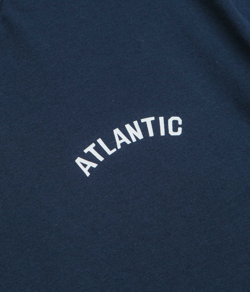 Atlantic Coastal Supplies Boatyard T-Shirt in Navy