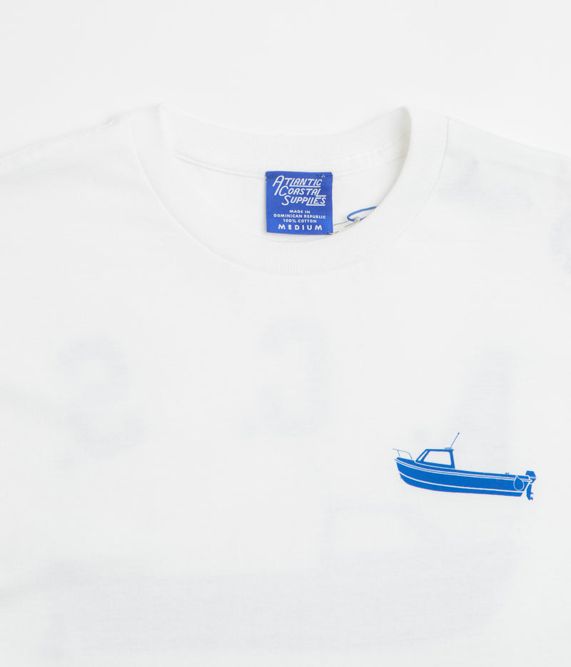 Atlantic Coastal Supplies Longliner T-Shirt in White