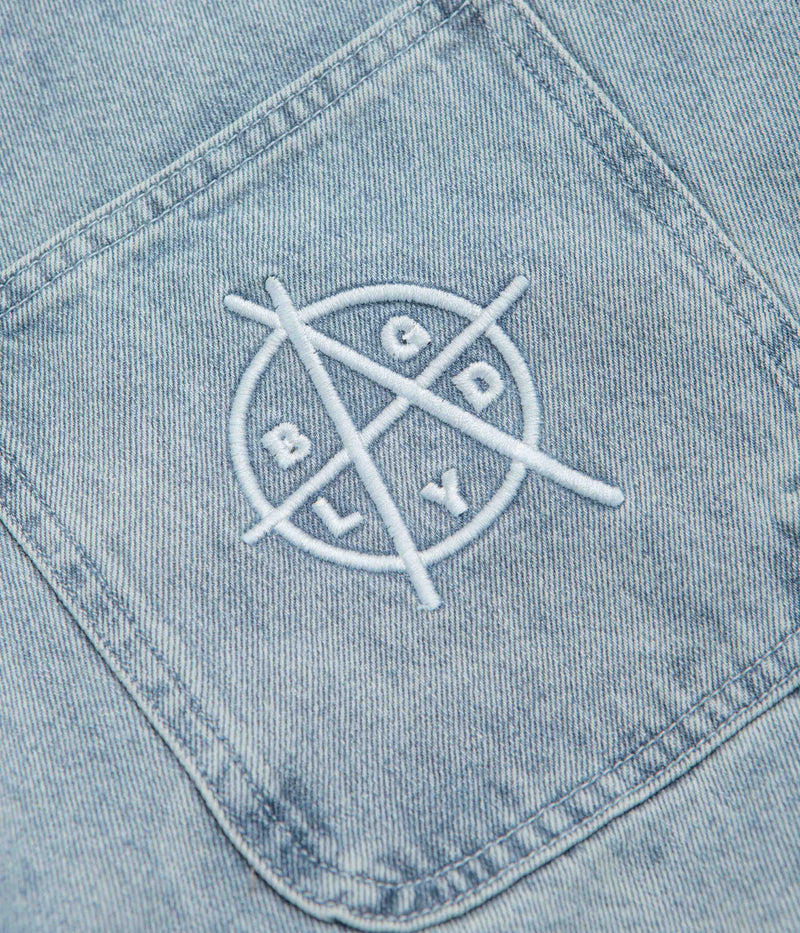 Baglady Carpenter Jeans in Light Wash