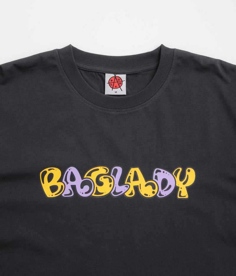 Baglady Overthrow T-Shirt in Off Black