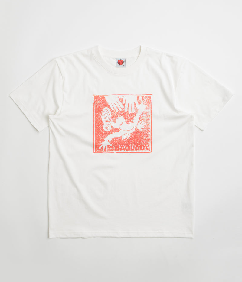 Baglady Push T-Shirt in White