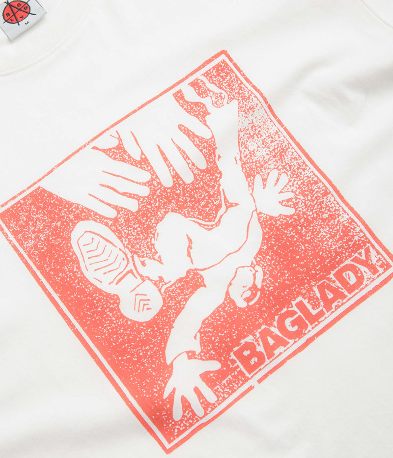 Baglady Push T-Shirt in White