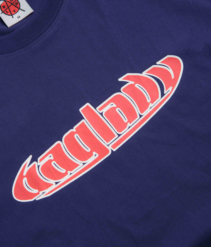 Baglady Warp Logo T-Shirt in Navy