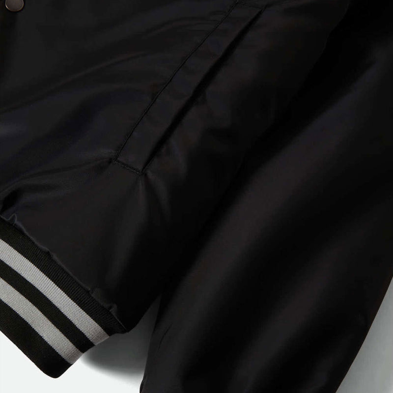 Brixton x Coors Light Silver Speed Shop Jacket - Black/Silver