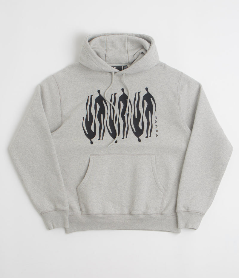 by Parra Connected Guy Hoodie in Heather Grey