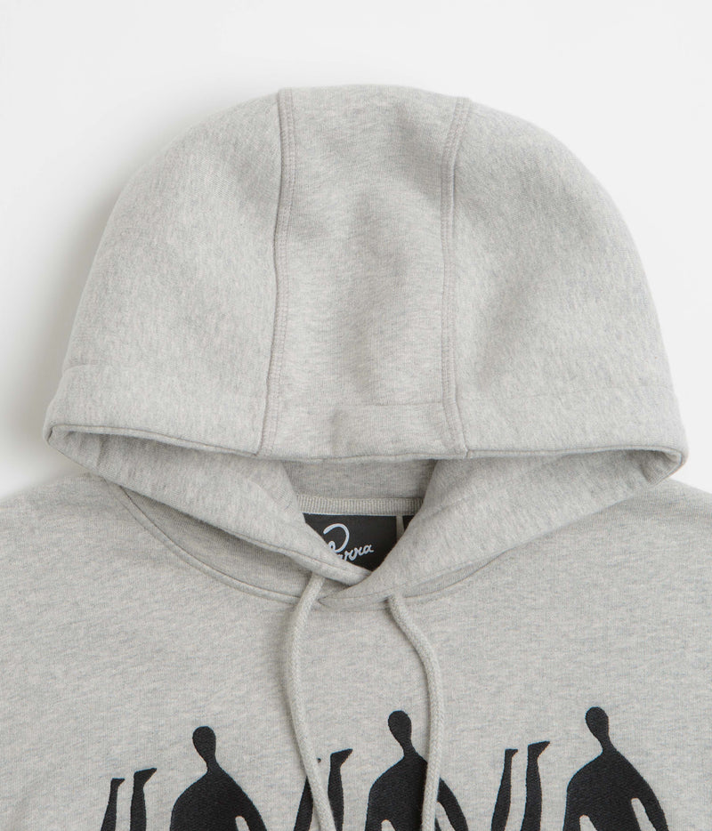 by Parra Connected Guy Hoodie in Heather Grey