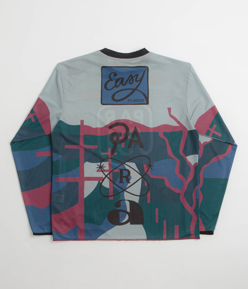 by Parra Dirt Jumper Long Sleeve T-Shirt in Grey