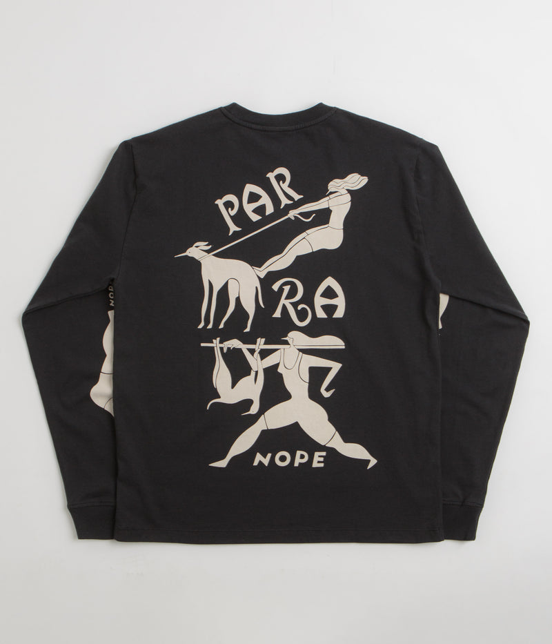 by Parra Dog Training Long Sleeve T-Shirt in Black