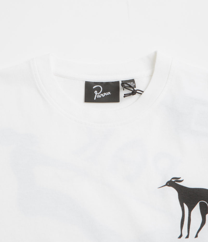 by Parra Dog Training Long Sleeve T-Shirt in White