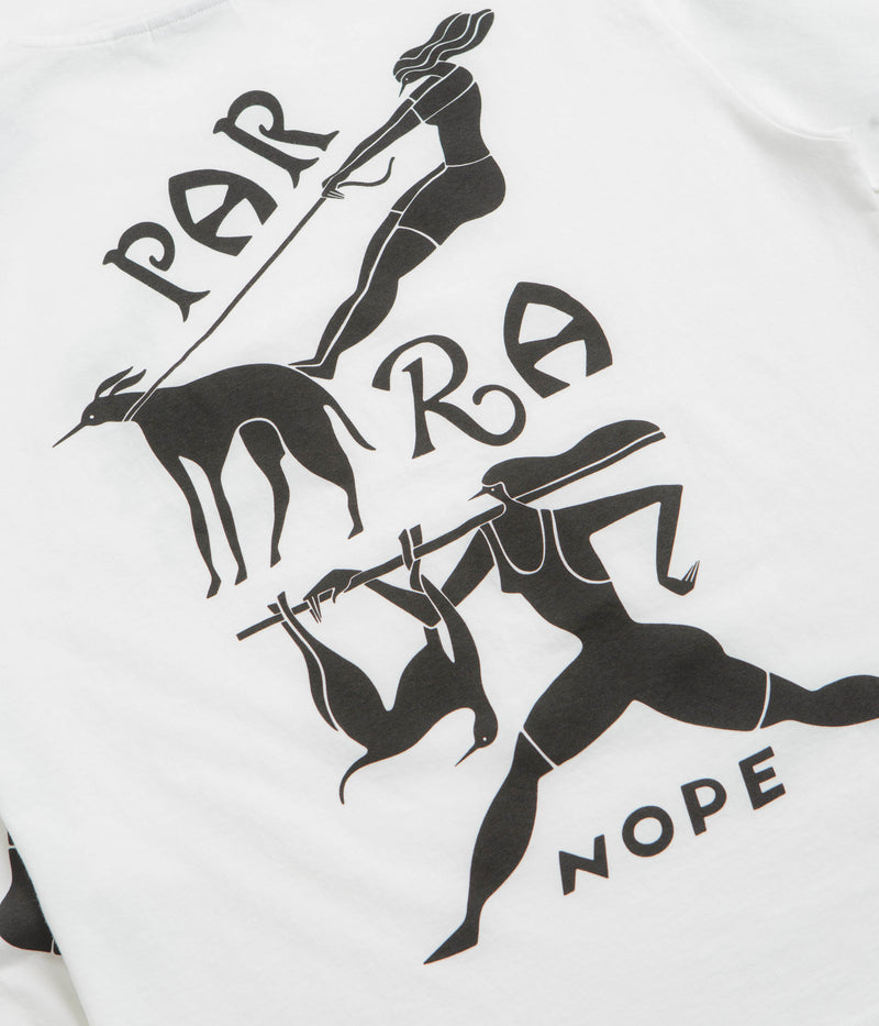by Parra Dog Training Long Sleeve T-Shirt in White