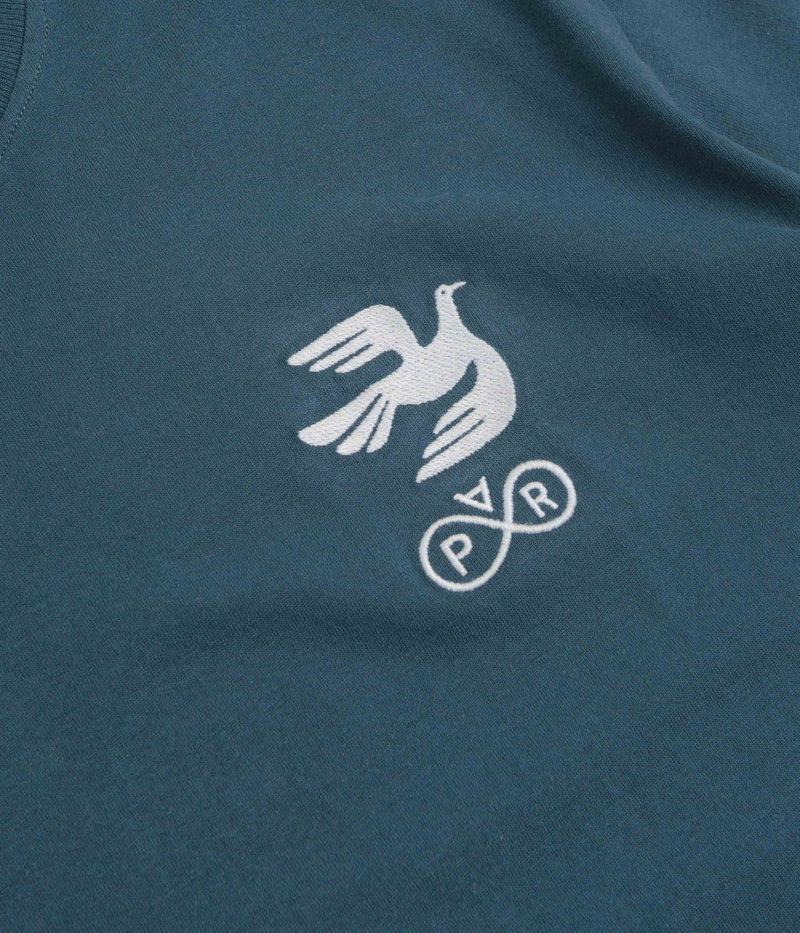by Parra Infinite Bird Logo T-Shirt in Blue