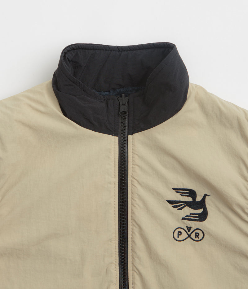 by Parra Infinite Bird Reversible Vest in Navy Blue