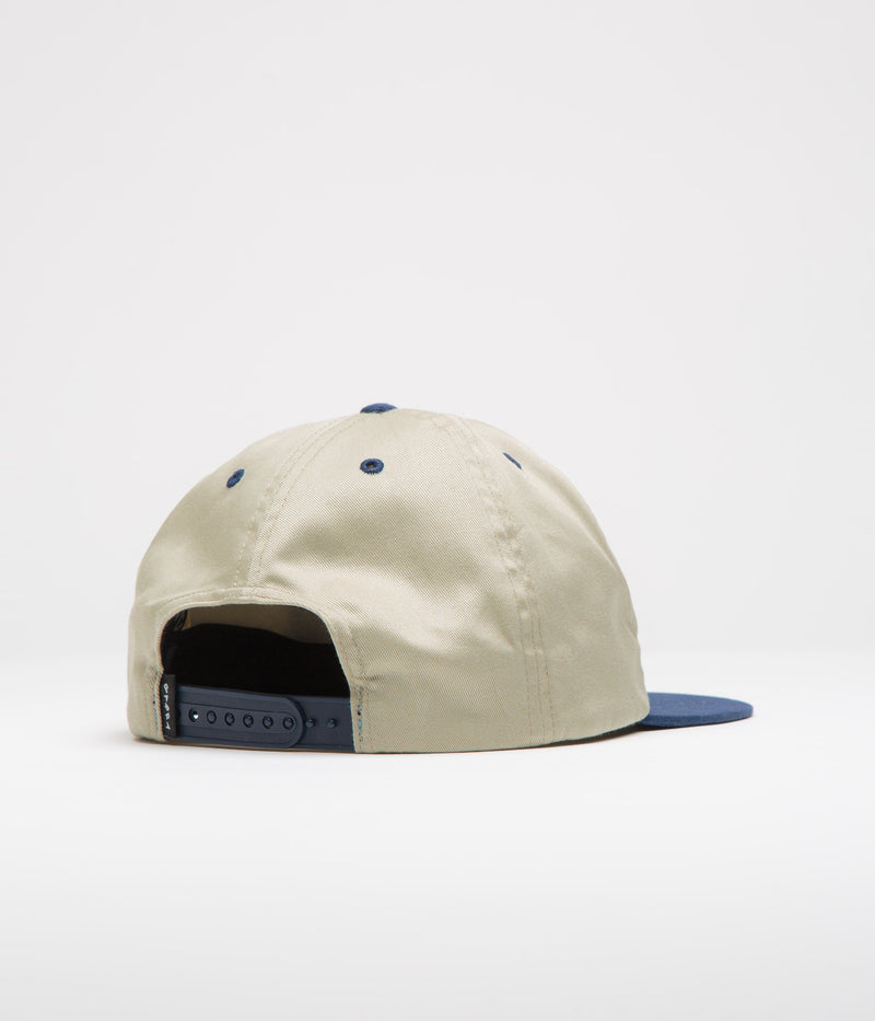 by Parra Legs Logo Cap in Off White