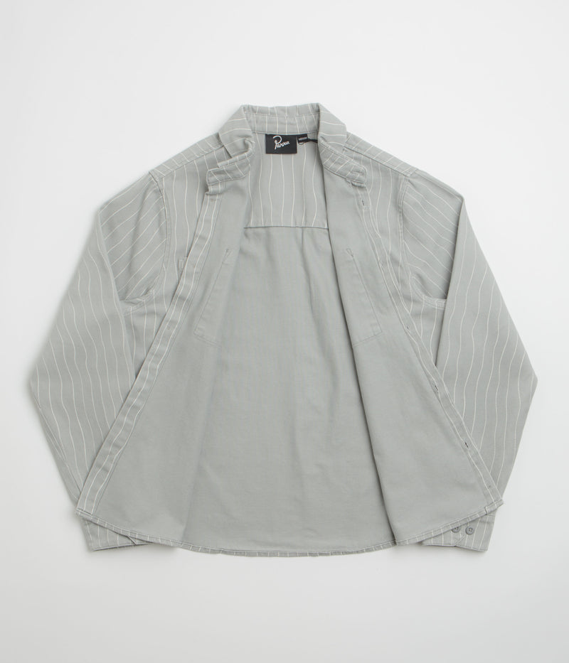 by Parra Meandering Lines Shirt in Grey