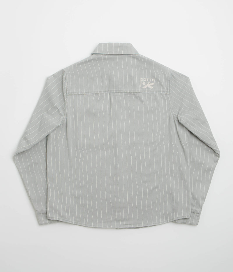 by Parra Meandering Lines Shirt in Grey