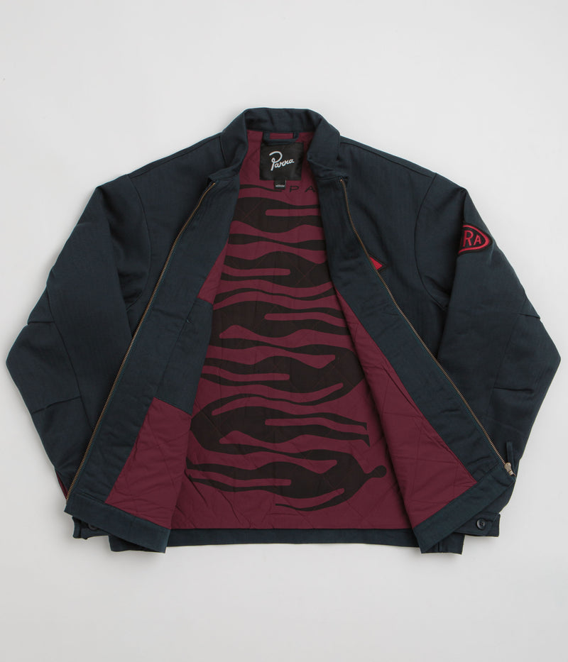 by Parra Pumping Gas Jacket in Navy Blue