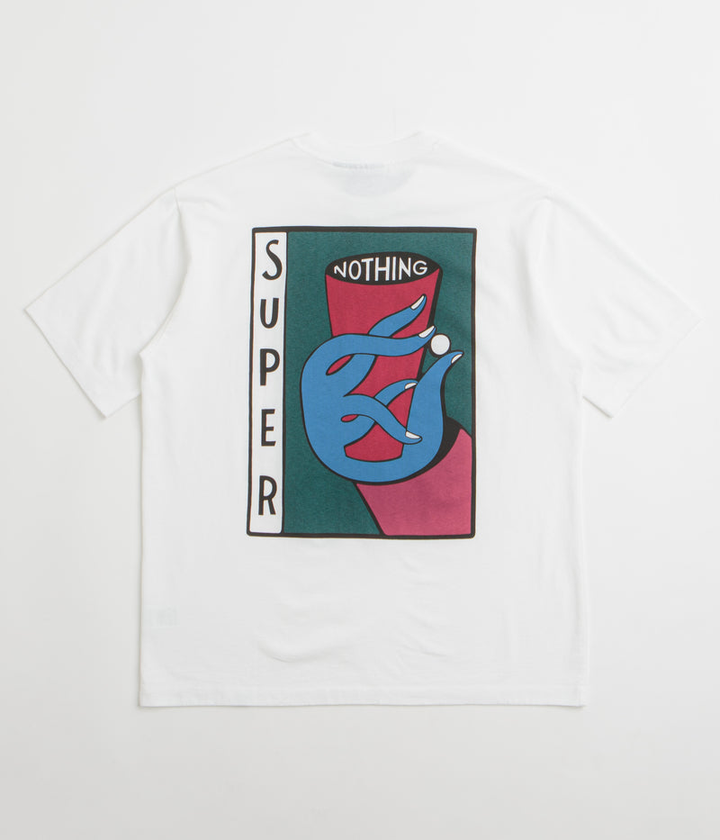 by Parra Super Nothing T-Shirt in White