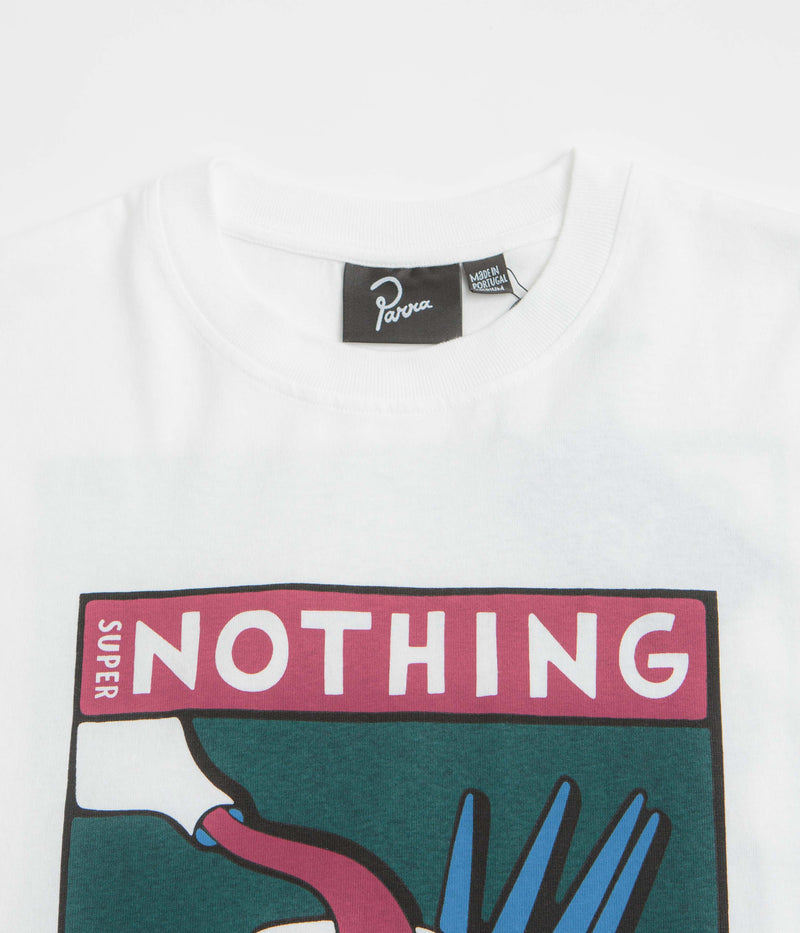 by Parra Super Nothing T-Shirt in White
