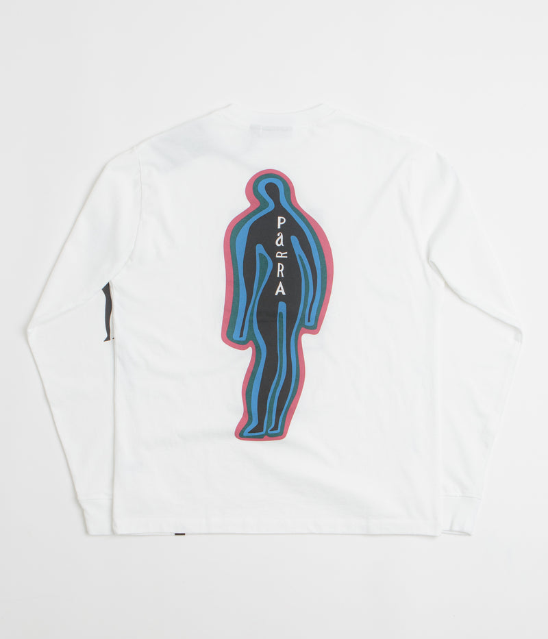 by Parra The Hotel Long Sleeve T-Shirt in White