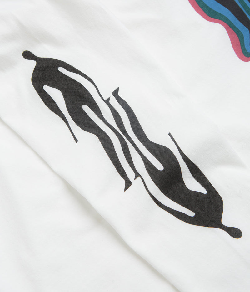 by Parra The Hotel Long Sleeve T-Shirt in White