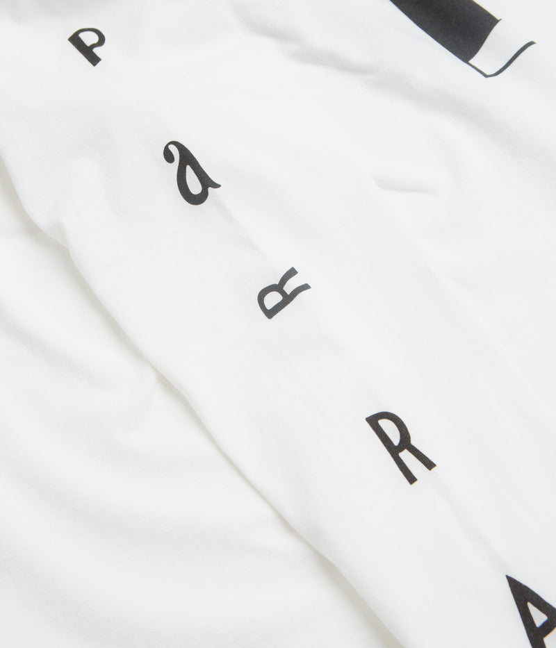 by Parra The Hotel Long Sleeve T-Shirt in White