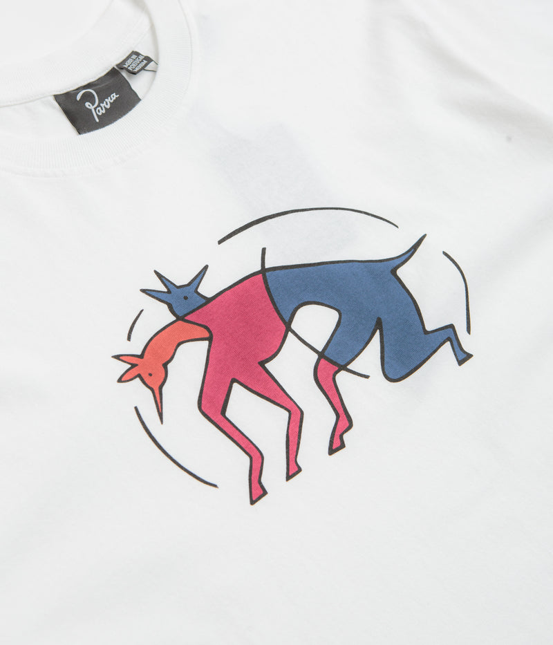 by Parra The Zoomies T-Shirt in White