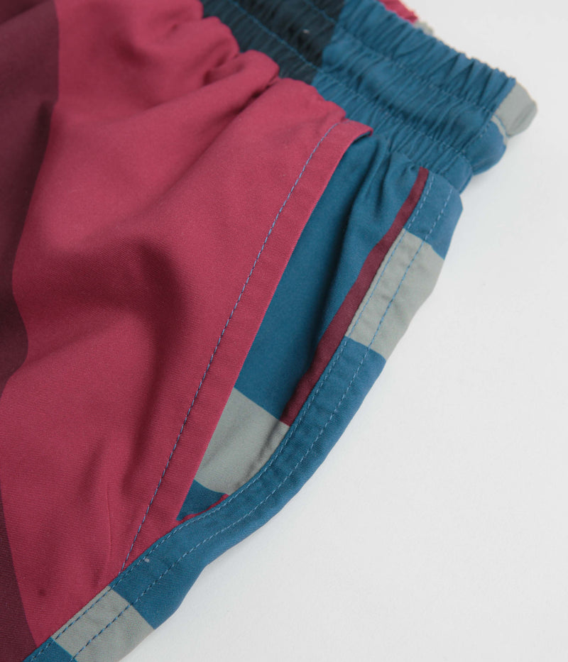 by Parra Vertical Forest Swim Shorts in Blue