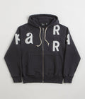 by Parra Word Salad Full Zip Hoodie in Dark Navy
