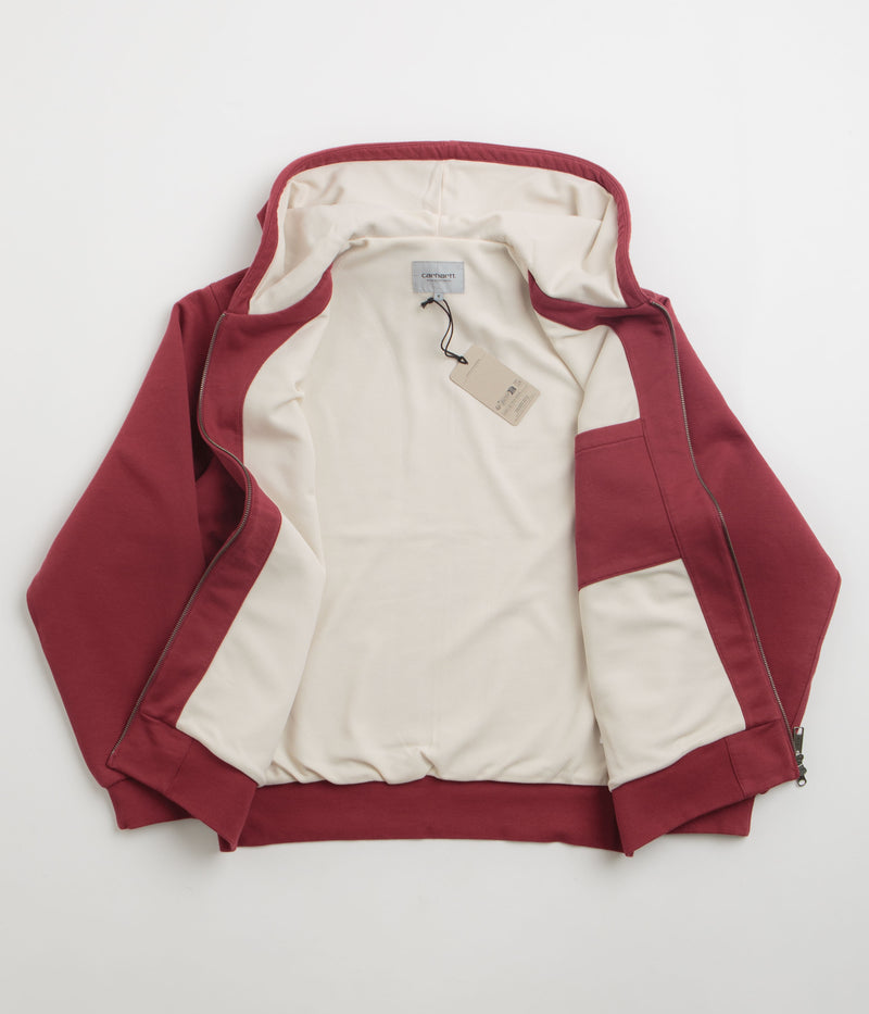 Carhartt Active Sweat Jacket in Scarlet