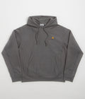 Carhartt American Script Hoodie in Porphyry