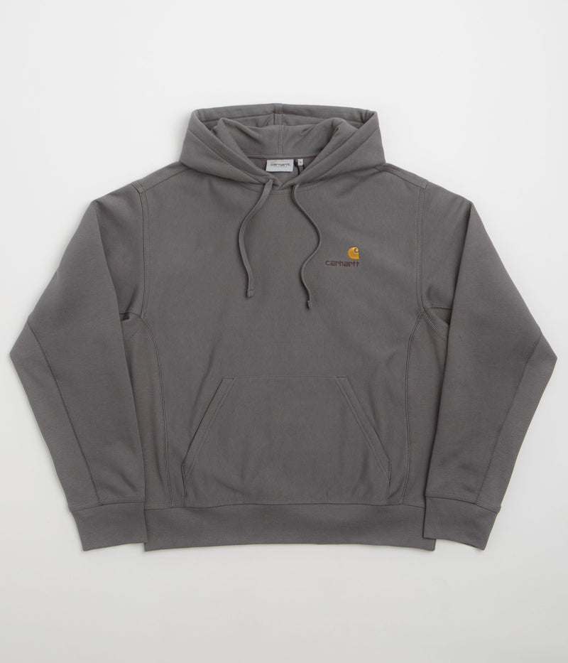 Carhartt American Script Hoodie in Porphyry