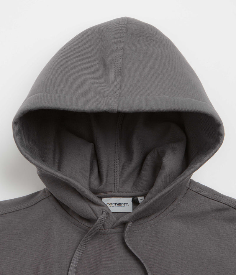 Carhartt American Script Hoodie in Porphyry