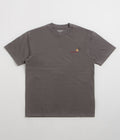 Carhartt American Script T-Shirt in Porphyry