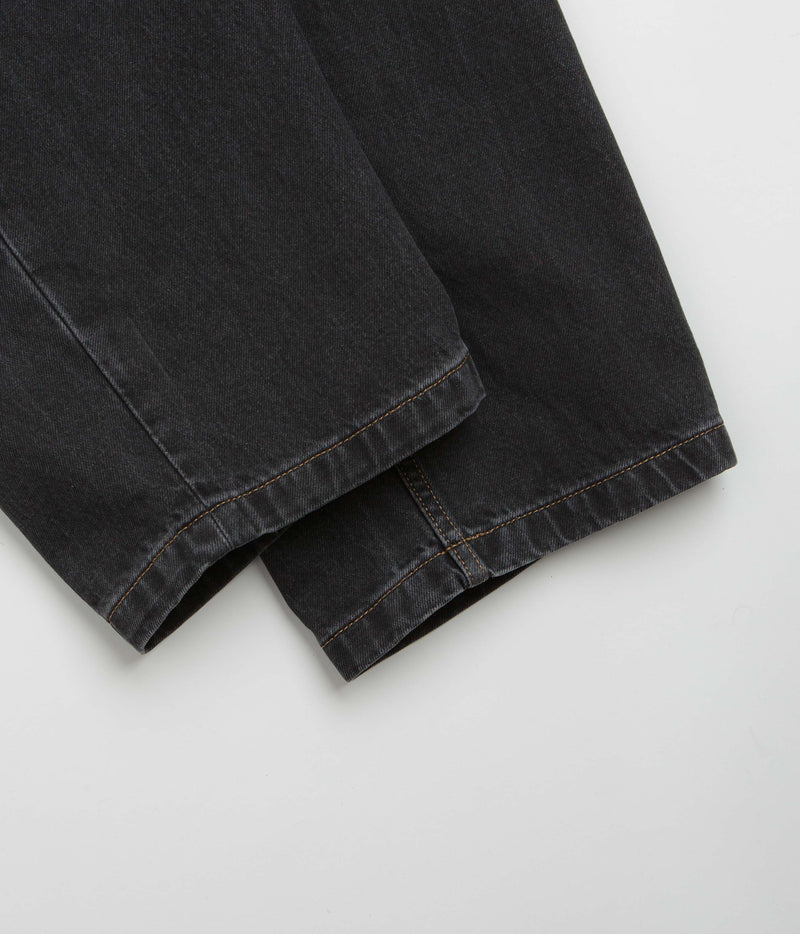 Carhartt Brandon Pants in Black Stone Washed