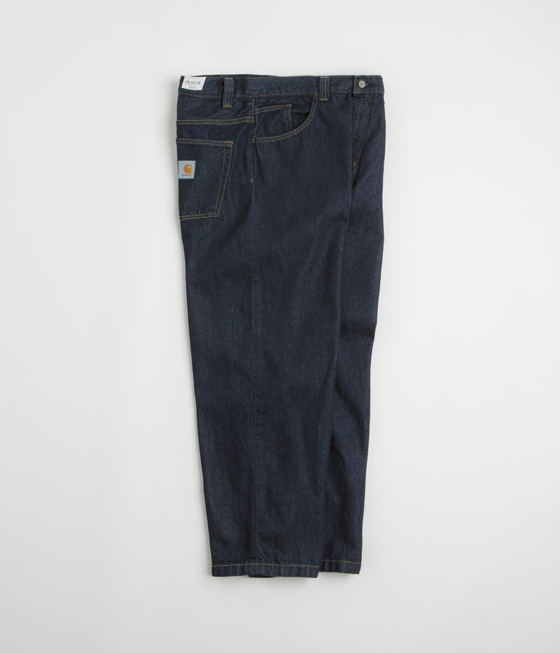 Carhartt Brandon Pants in Blue Rinsed and Blue