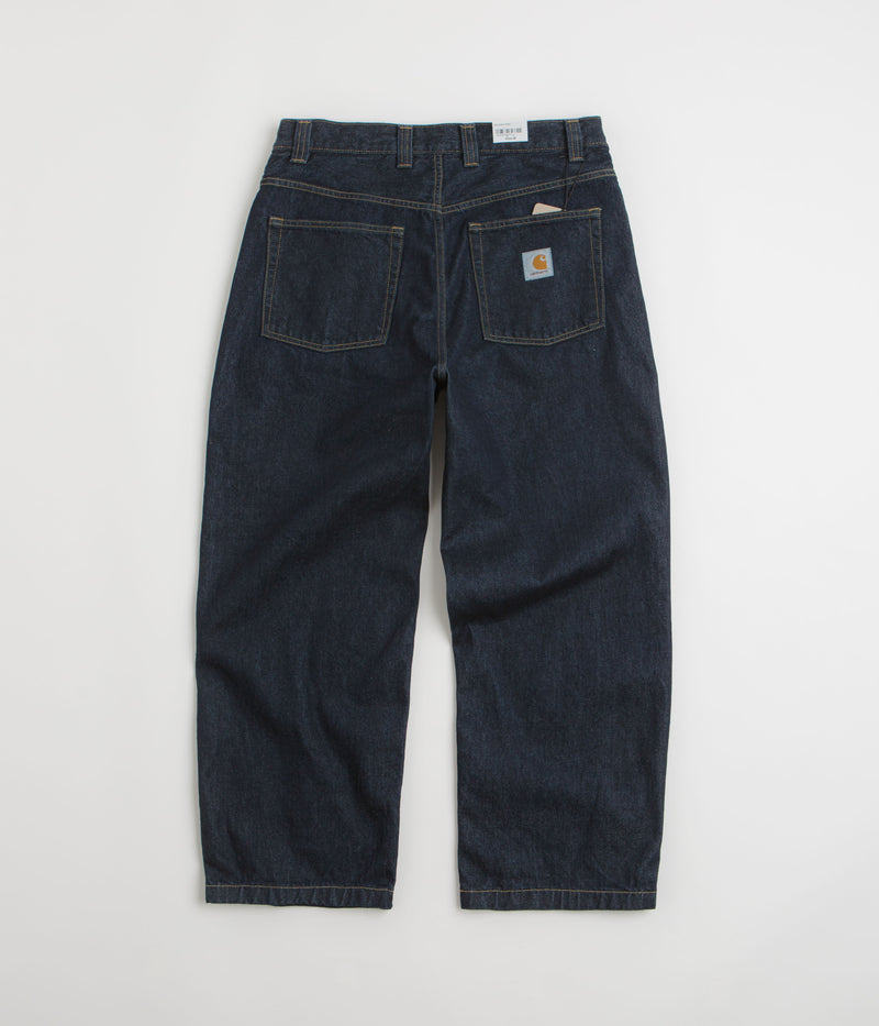 Carhartt Brandon Pants in Blue Rinsed and Blue