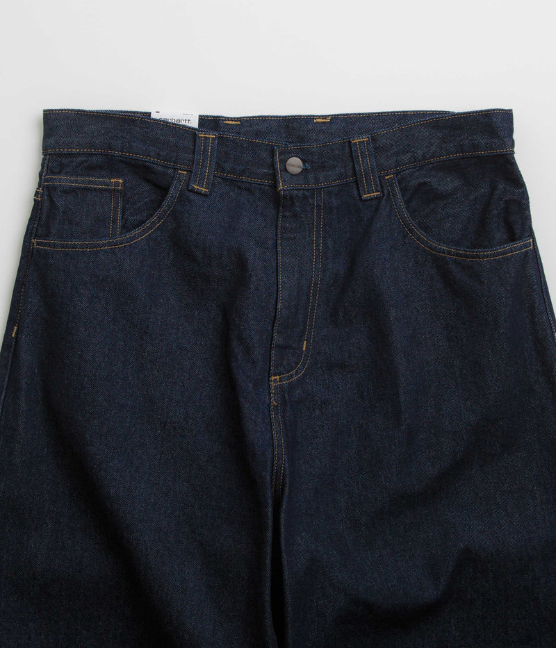 Carhartt Brandon Pants in Blue Rinsed and Blue