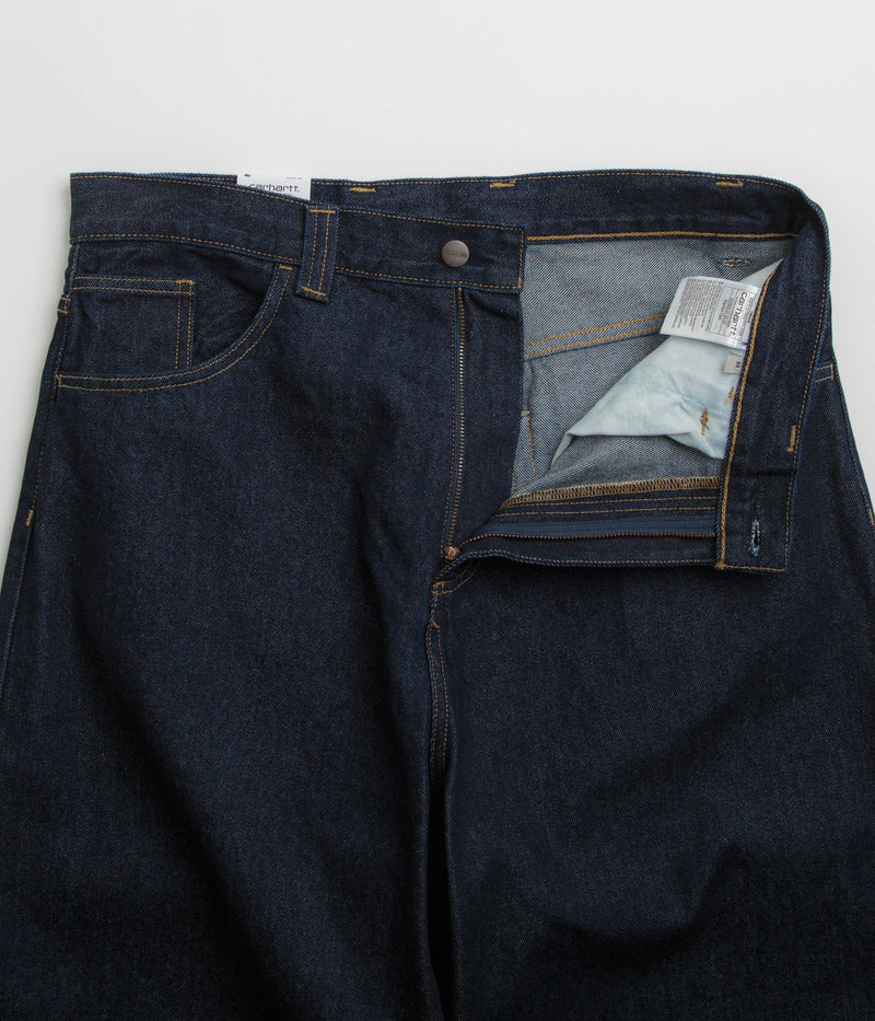 Carhartt Brandon Pants in Blue Rinsed and Blue