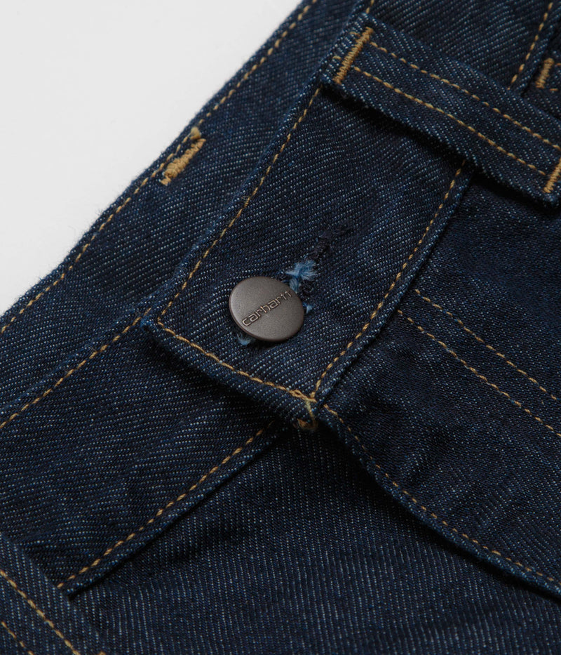 Carhartt Brandon Pants in Blue Rinsed and Blue