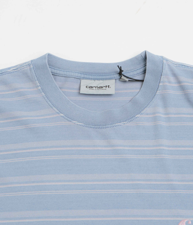 Carhartt Brodine T-Shirt in Brodine Stripe and Sorrent