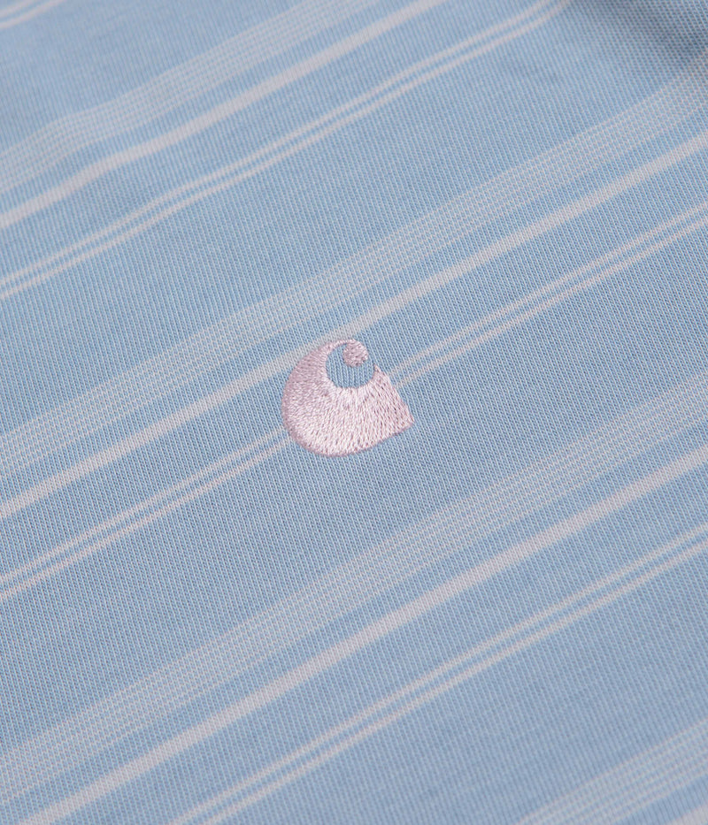 Carhartt Brodine T-Shirt in Brodine Stripe and Sorrent