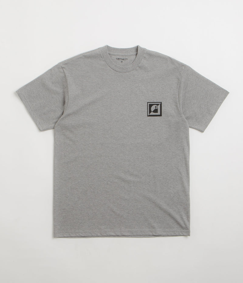 Carhartt C Logo Archive T-Shirt in Grey Heather
