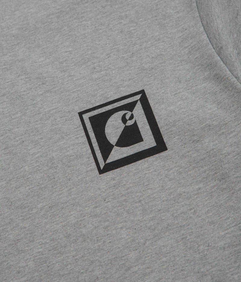 Carhartt C Logo Archive T-Shirt in Grey Heather