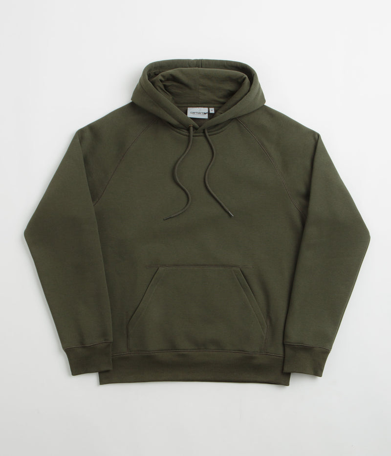 Carhartt Chase Hoodie in Olive and Gold