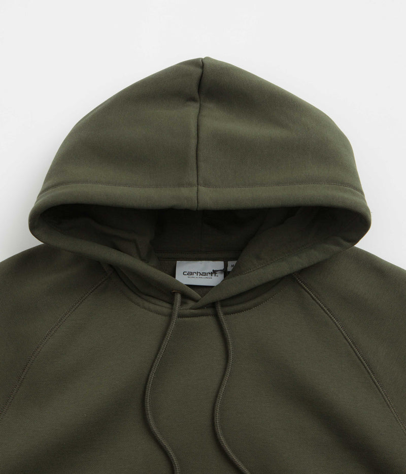 Carhartt Chase Hoodie in Olive and Gold