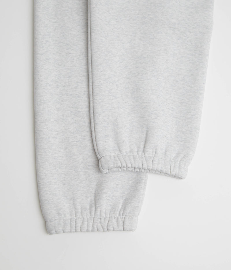 Carhartt Chase Sweatpants in Ash Heather and Gold