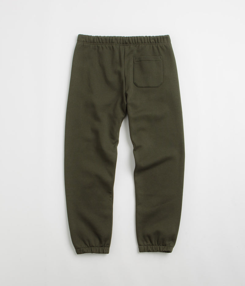 Carhartt Chase Sweatpants in Olive and Gold