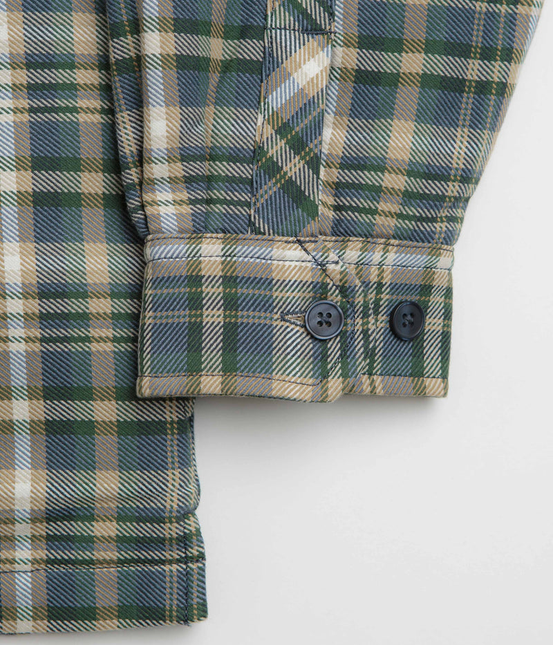 Carhartt Cronyn Shirt Jacket in Cronyn Check and Dark Navy